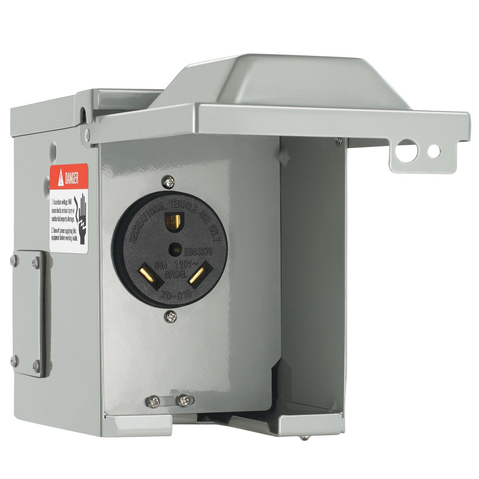 Für UL-Standards geprüfte 30-A – Outdoor Power Receptacle Box Bewertung und Preis