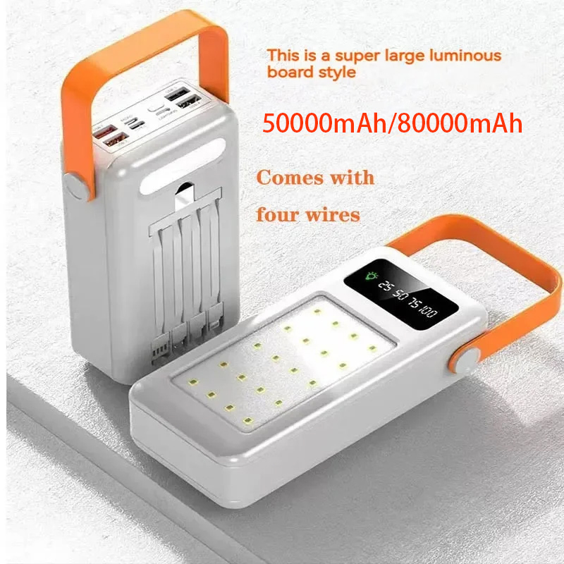 50000mAh 80000mAh Tragbare Pow – Outdoor Power Wire Bewertung und Preis