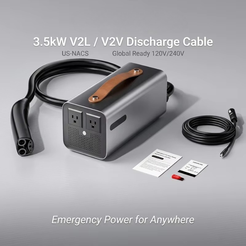 3,5-kW-NACS-V2L-Entladestation – Outdoor Power Station Bewertung und Preis