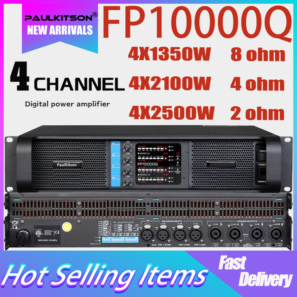 Paulkitson FP10000q 2500 W 4-K – Outdoor Power Amplifier Bewertung und Preis