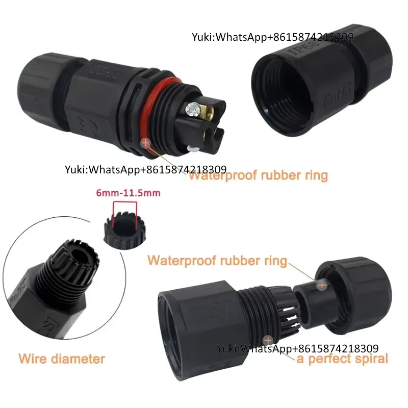IP68 Wasserdichter Kabel-T-Ver – Outdoor Power Wire Bewertung und Preis