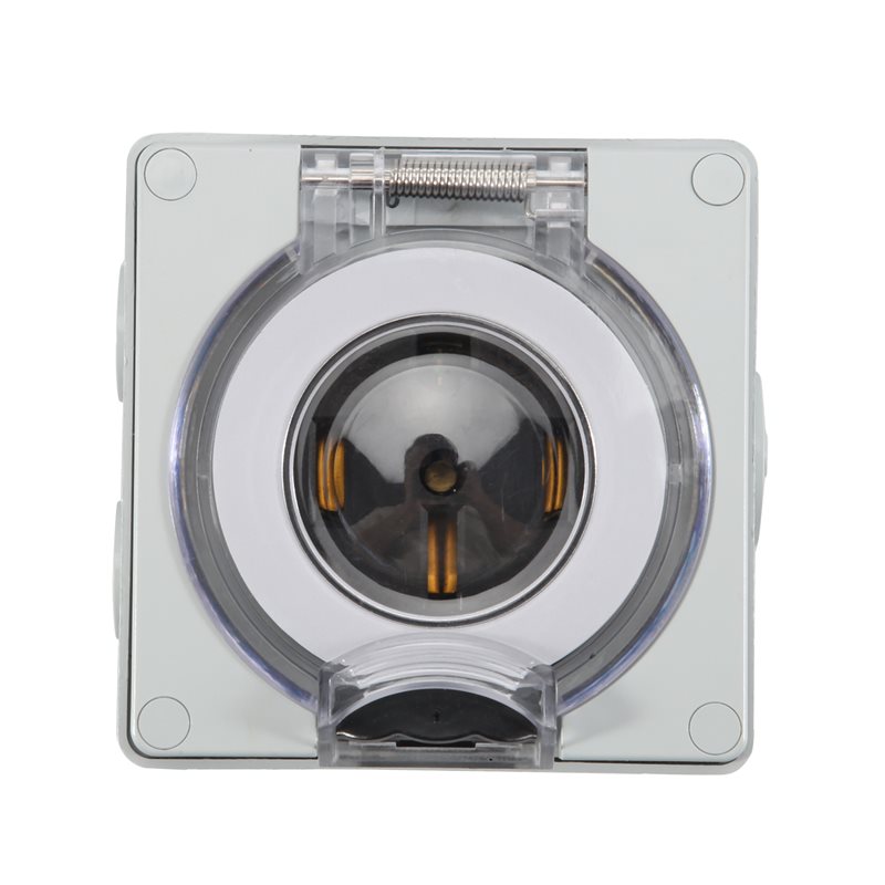 AT16 50-A-Steckdosenbox, 125/2 – Outdoor Power Receptacle Box Bewertung und Preis