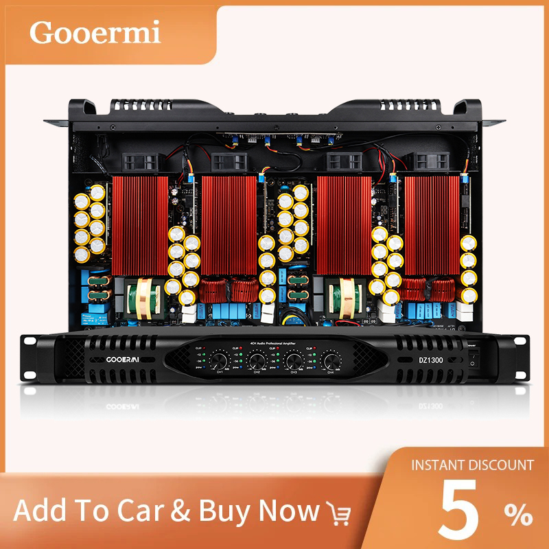 Gooermi DE2300 1U 4-Kanal Digi – Outdoor Power Amplifier Bewertung und Preis