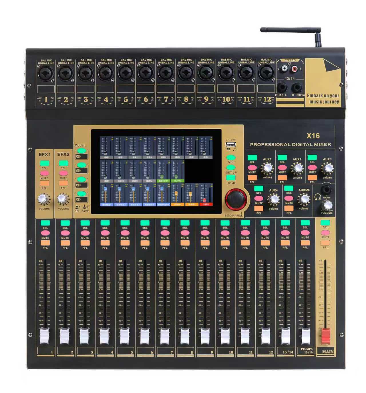 X16 Kanäle Audio Sound Mixer T – Outdoor Power Amplifier Bewertung und Preis