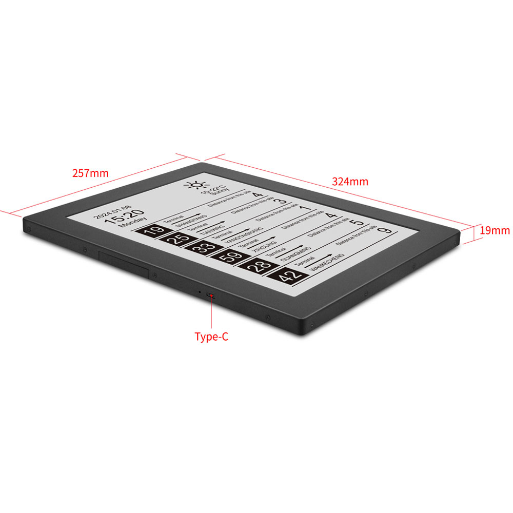 Outdoor 13,3 Zoll E-Ink Solarb – Outdoor Power Station Bewertung und Preis